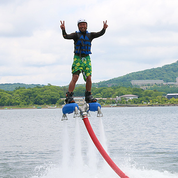 山中湖ウェイクボードならガクロクマリン | プラン＆アクティビティ